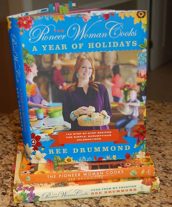 The Pioneer Woman holiday cookbook