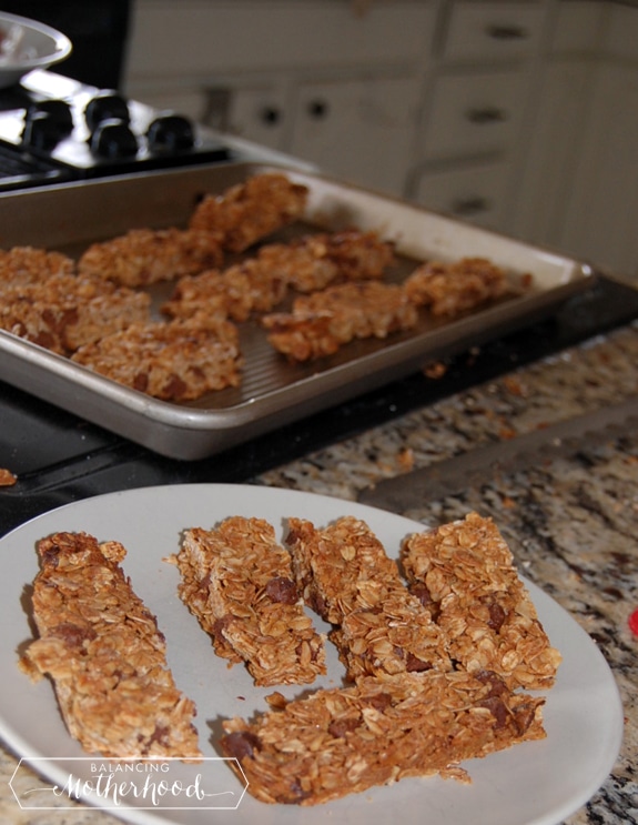 homemade granola bars | a simple and healthy treat