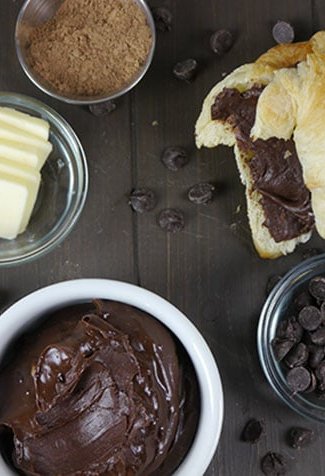chocolate butter -- decadent and easy