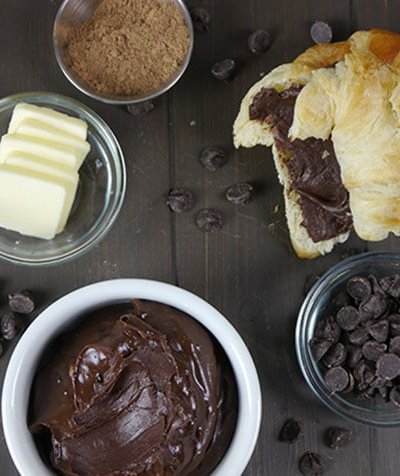 chocolate butter -- decadent and easy