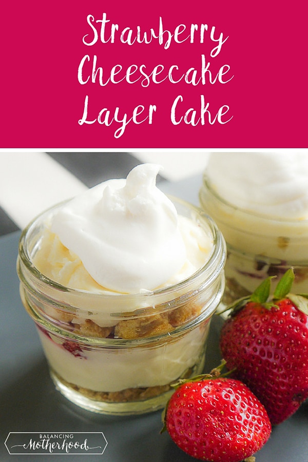 How to make a no-bake strawberry cheesecake layer cake | recipe