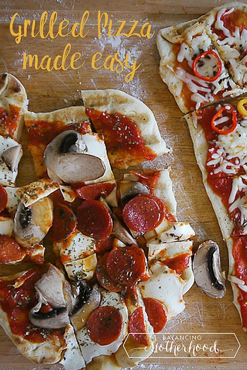 Learn how to make grilled pizza