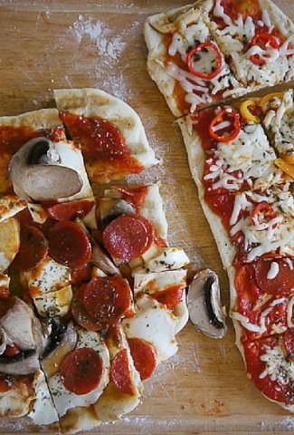 how to make grilled pizza!