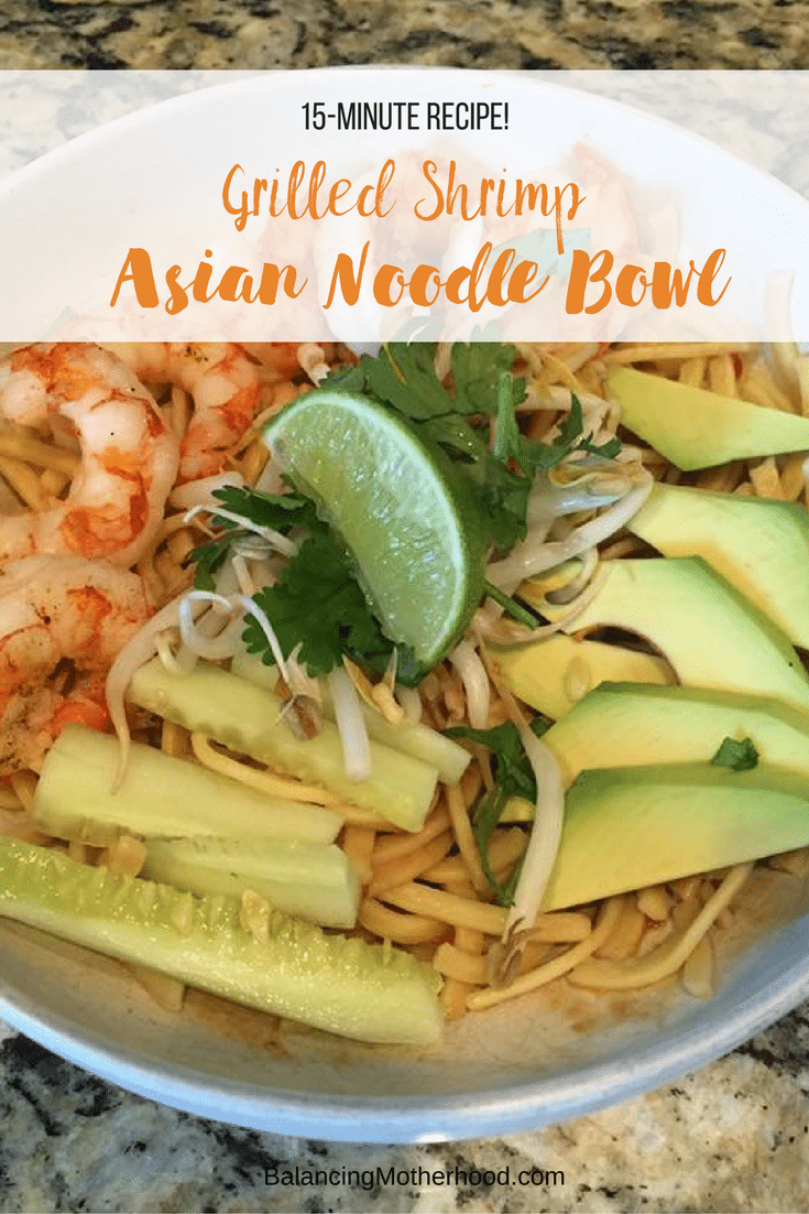 Easy, 15-Minute Asian Noodle Bowl