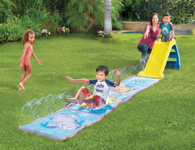 Little Tykes slide and splash mat