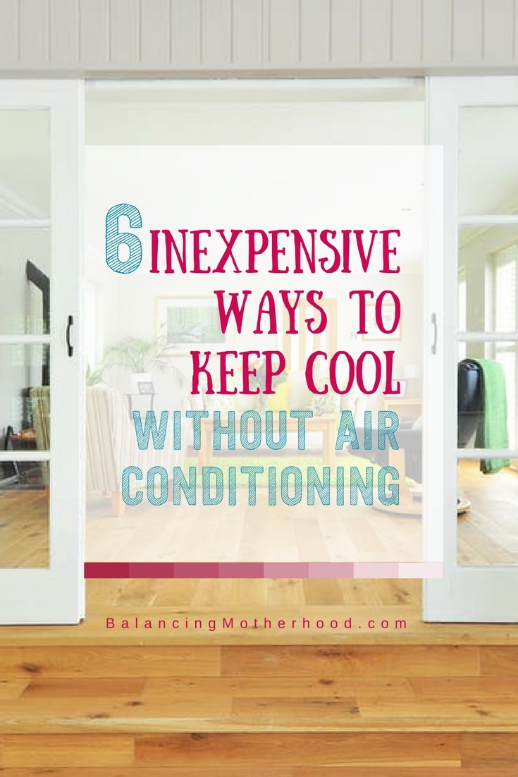 keep cool without air conditioning