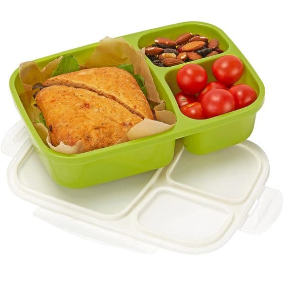 leakproof lunchbox with sections