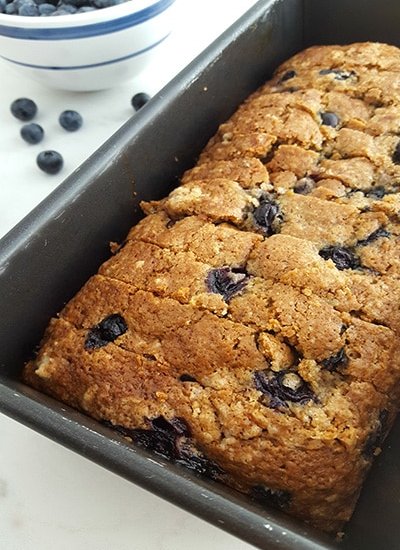 Blueberry Breakfast Bread Featured Image