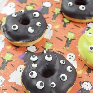 Halloween Monster Donuts Featured Image