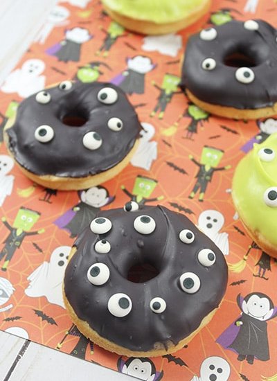 Halloween Monster Donuts Featured Image