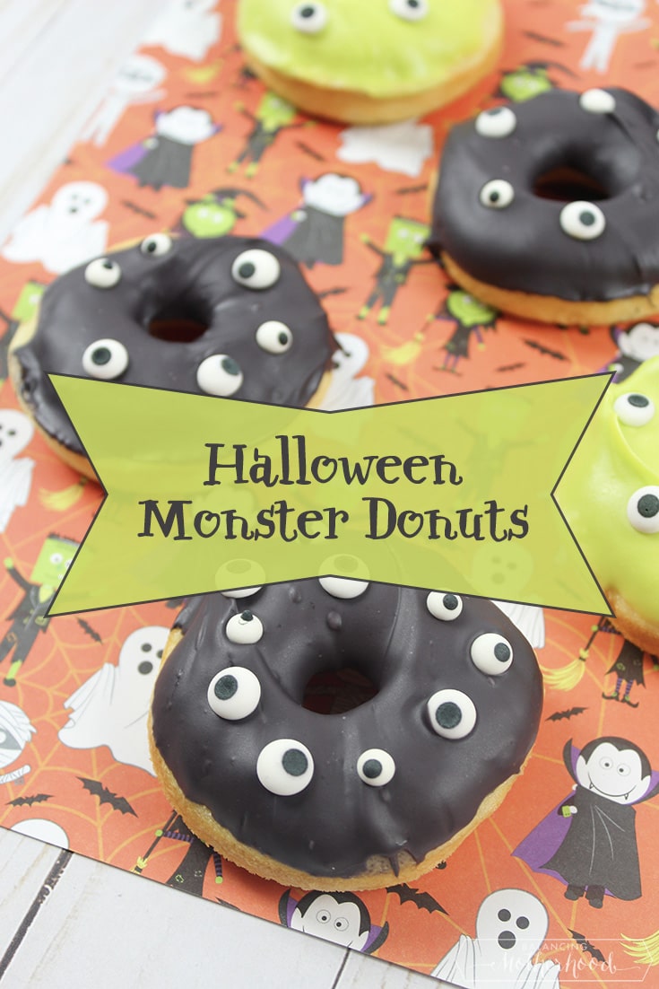 Halloween Monster Donuts Pinterest