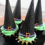 Witch Hat Cupcakes Featured Image