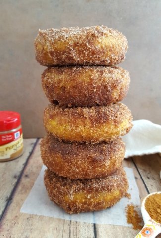 Pumpkin Spice Donuts Featured Image