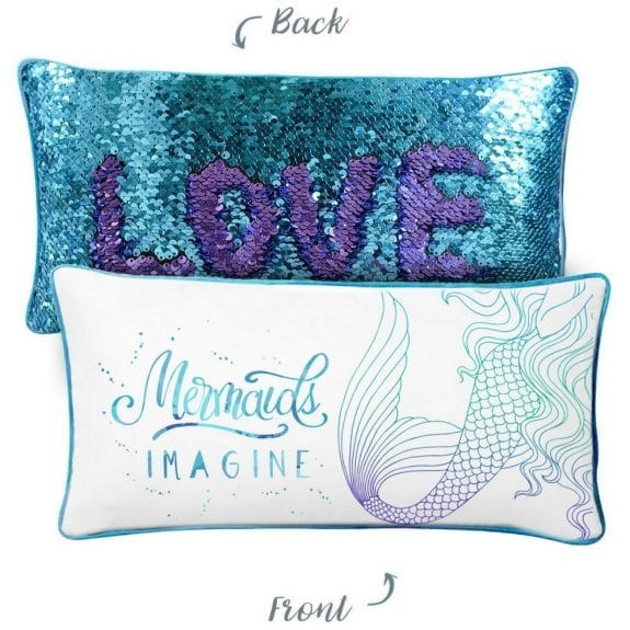 Cool gifts for kids: mermaid pillow