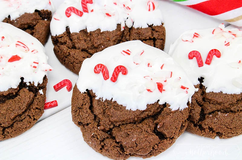 Chewy Chocolate Peppermint Cookies Final 3
