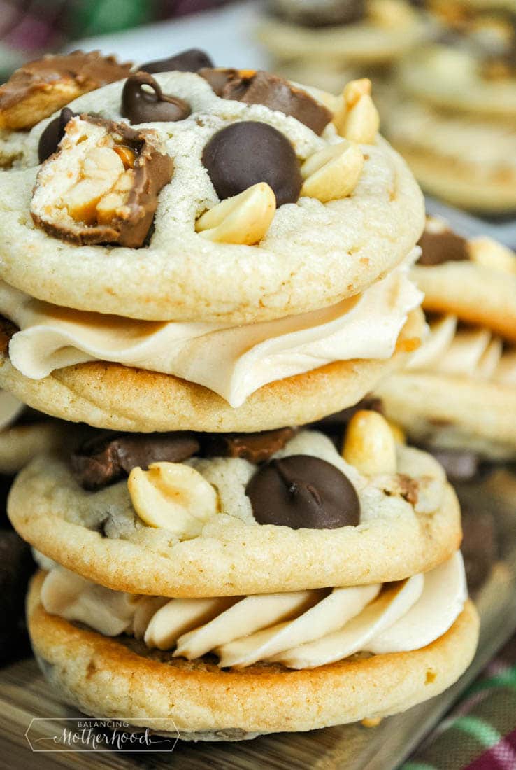 Enjoy a new dessert with this Candy Bar Cookie Sandwich Recipe!