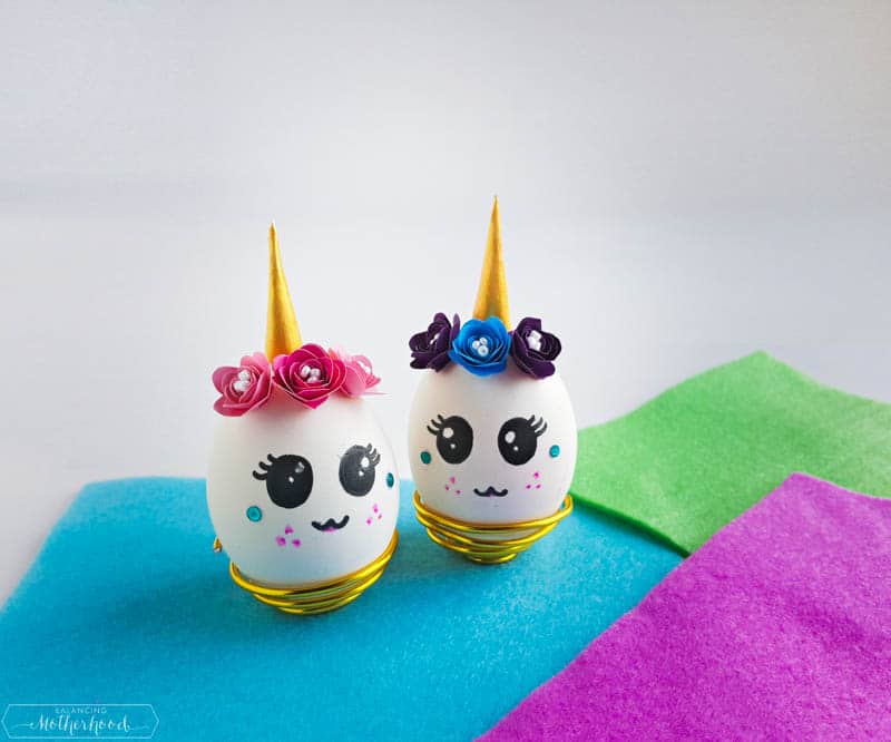 Make your day more magical and fun with these unicorn Easter eggs!