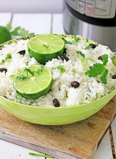 jasmine rice with lime