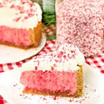 Are you a cheese lover? This creamy and rich Instant Pot Candy Cane Cheesecake! is a must try for the holiday season!