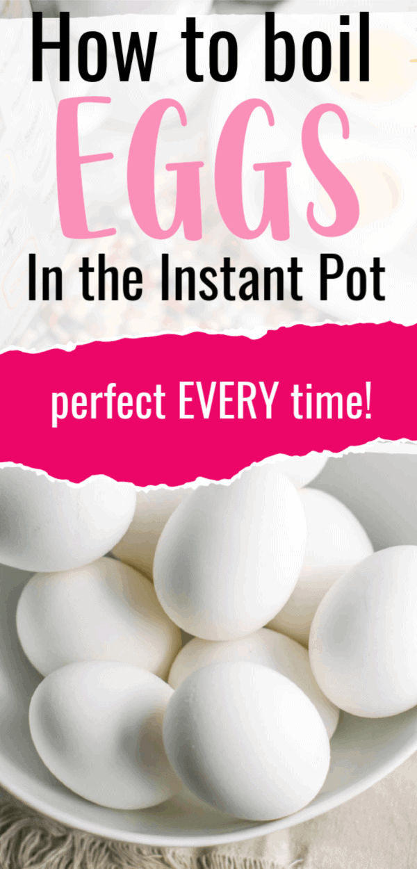 Hard Boiled eggs in the Instant Pot will change the way you cook hard boiled eggs forever in your home! With the 5-5-5 cooking method, it's guaranteed that you will have perfectly cooked hard boiled eggs every single time.  