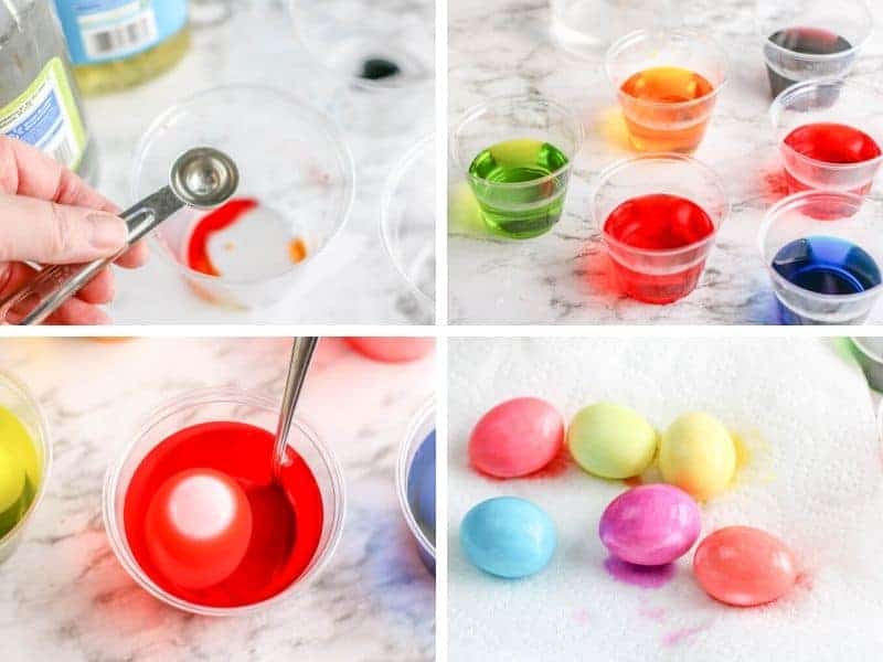making marble eggs
