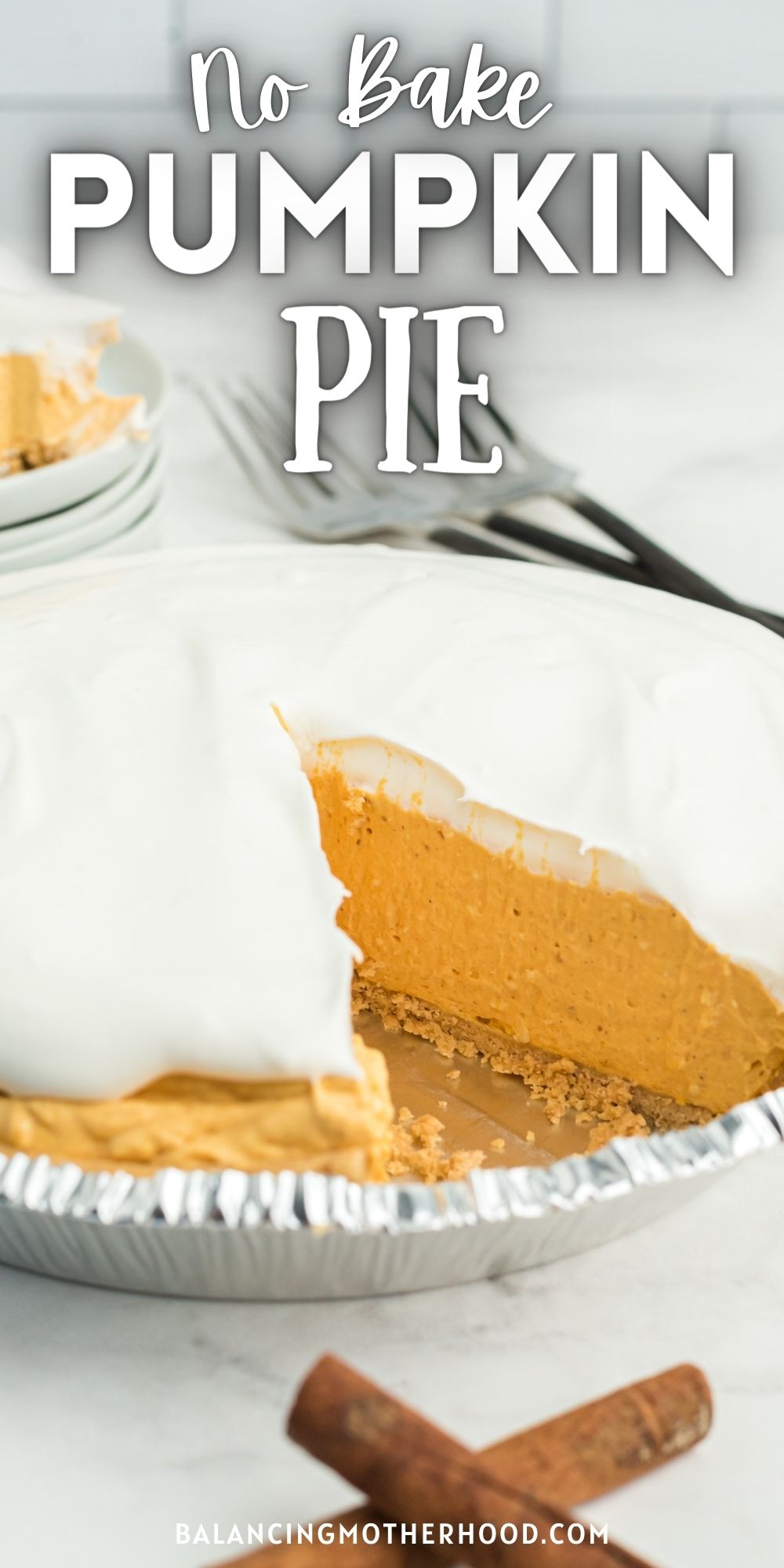 Cool Whip pumpkin pie is creamy and fluffy version of traditional pumpkin pie. This no bake pumpkin pie is filled with a pumpkin cream cheese mixture with whipped topping folded in. It's a perfect easy pie recipe for Thanksgiving or Christmas.