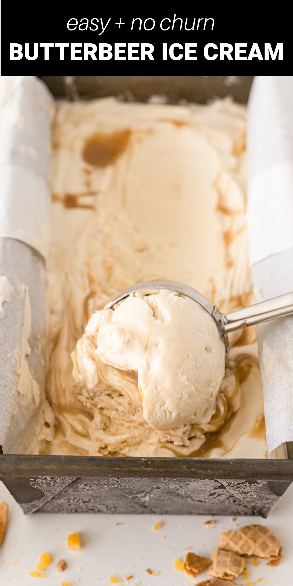 Harry Potter is so creamy and rich. We think it’s the best Homemade Butterbeer Ice Cream. It’s so much fun to make and transports you to the Three Broomsticks Inn in Hogsmeade.