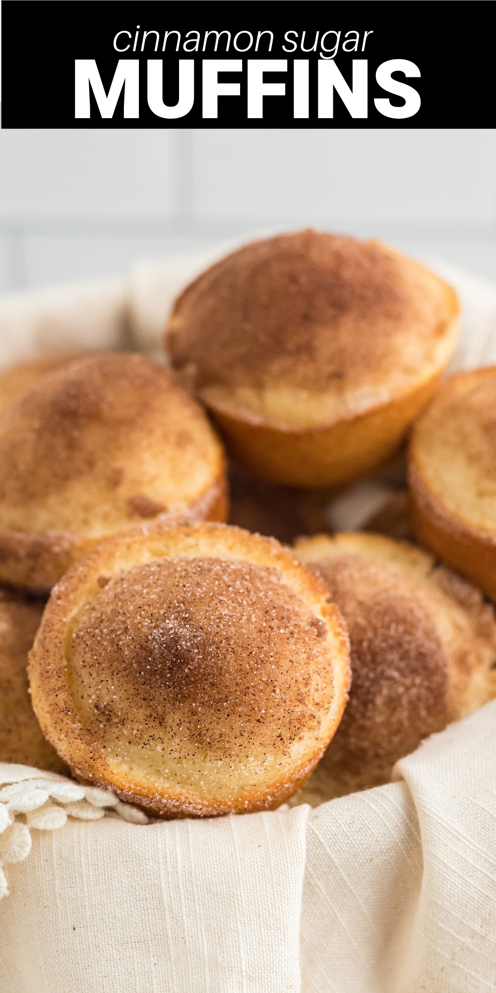 Cinnamon Sugar Muffins can also be known as donut muffins or cinnamon sugar donut muffins. That perfect cinnamon sugar coated outer with the soft and fluffy inside is what makes these muffins unique, and it’s also what makes it impossible to only have one! It's like a snickerdoodle cookie, but as a muffin.