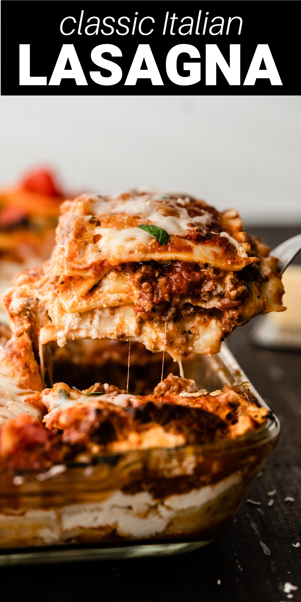 Homemade Classic Italian Lasagna is easier to make than you think. Whether hosting dinner for a crowd or wanting a dish that’s great for meal prepping, this recipe is one you’ll want to make time and time again. 