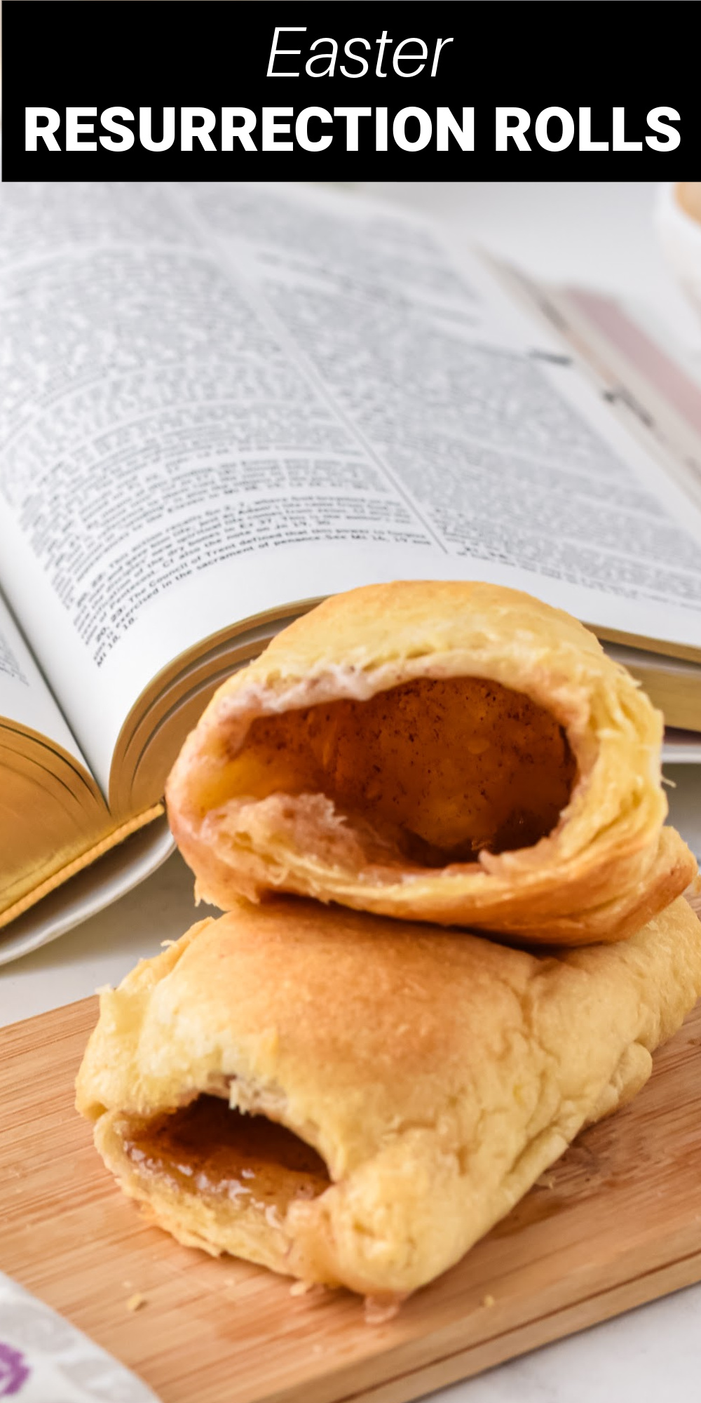 These Resurrection Rolls are sweet, sticky and delicious rolls, but they're also a perfect illustration for the true meaning of Easter and the resurrection of Jesus. Make them a new part of your favorite Easter tradition to share with your kids or grandchildren and they will always remember the story behind them.
