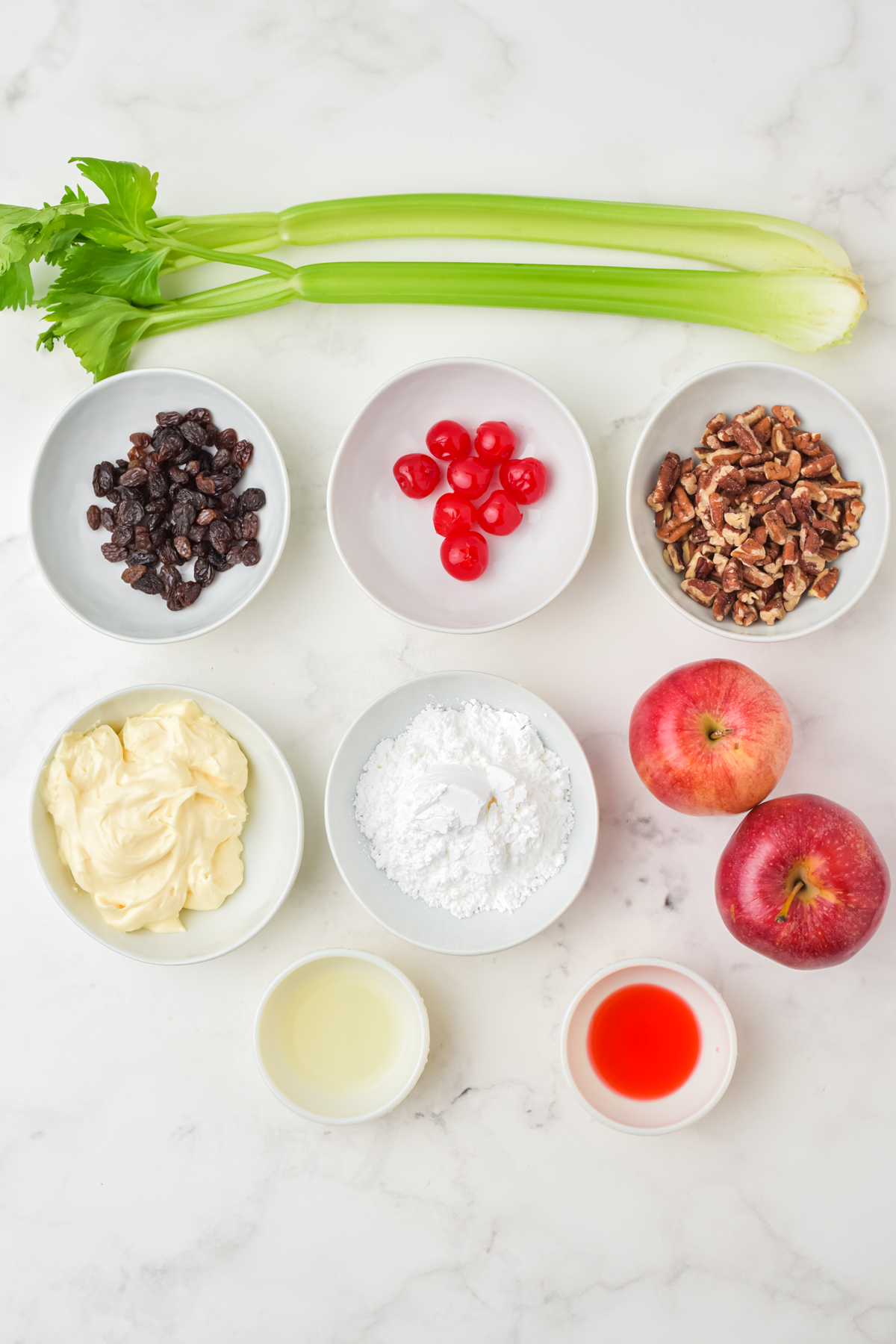Ingredients of Waldorf Salad Recipe
