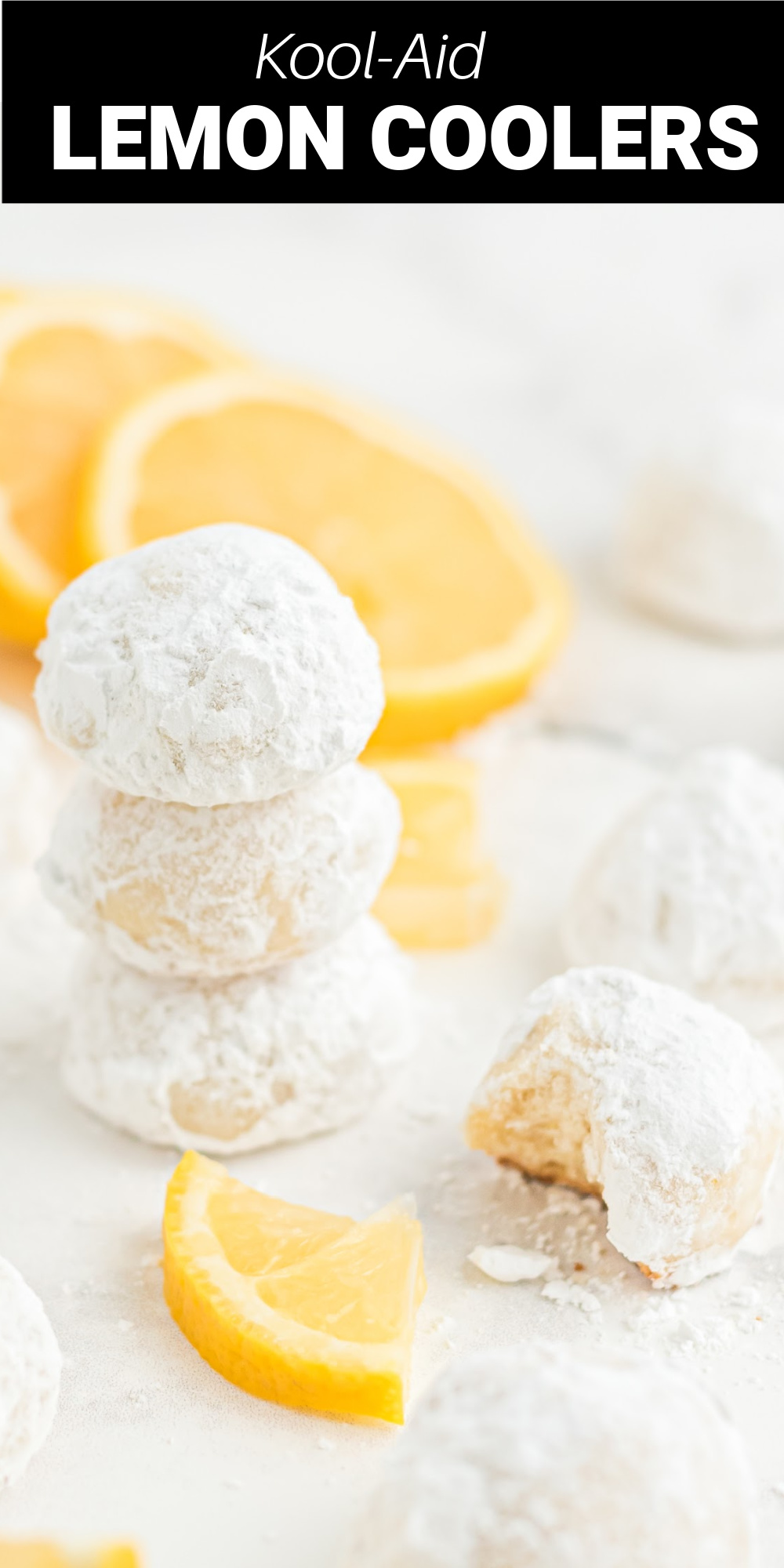 These Lemon Coolers are delightful lemon-flavored cookies that are small, round, and covered with powdered sugar. They are perfectly bite-sized which are great for a snack, tea party, or special treat. Try them this summer for a fresh and zesty cookie the whole family will love!