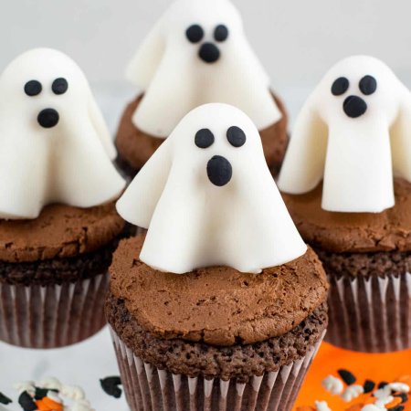 Servings of Ghost Cupcakes
