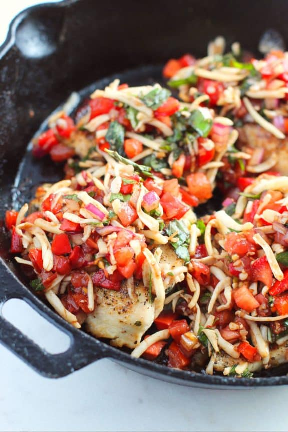 Bruschetta Chicken Bake Recipe