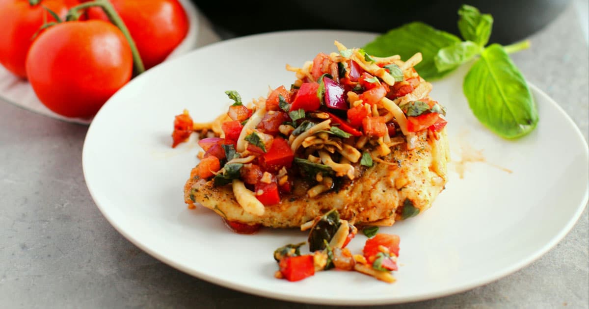 Bruschetta Chicken Bake Recipe