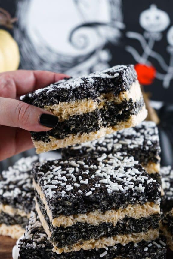 Halloween Rice Krispies Treats