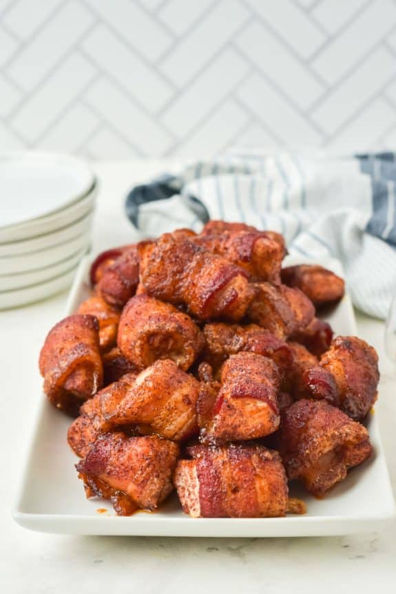 Brown Sugar Bacon Wrapped Chicken