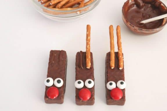 Reindeer Wafer Cookies