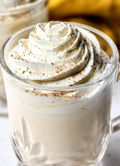 milkshake with whipped cream on top