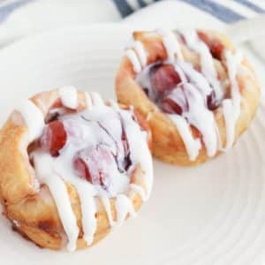 Recipe photo for Cherry Danish Muffins