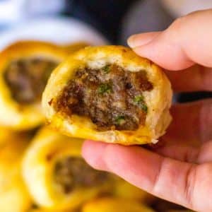 Recipe photo for Sausage Rolls with Puffed Pastry
