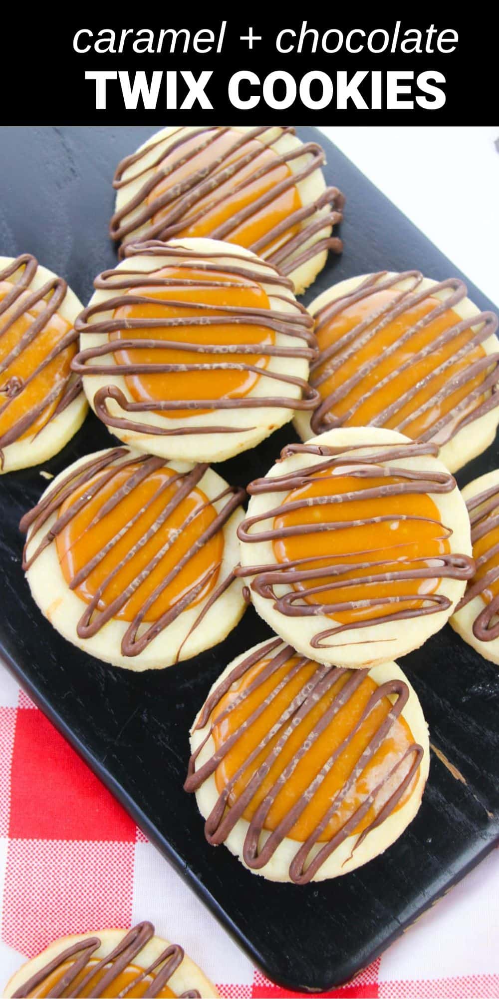 These delectable Twix copycat cookies are the epitome of indulgence, combining the rich flavors of buttery shortbread, gooey caramel, and smooth melted chocolate. They're not only a treat for your taste buds but also a feast for the eyes, making them perfect for festive gatherings and thoughtful homemade gifts.