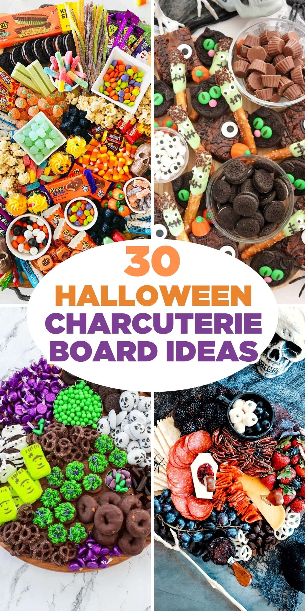 We've collected all the best spooktacular Halloween Charcuterie Board Ideas all in one place. From whimsical and a bit ghoulish that will delight the kids to grazing boards perfect for the adults, you'll have plenty to choose from with these creative ideas. 
