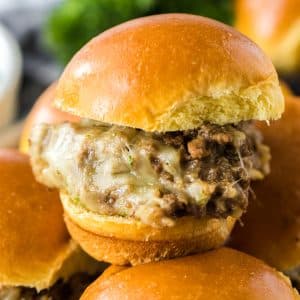 A closer look on Slow Cooker French Dip Sloppy Joes