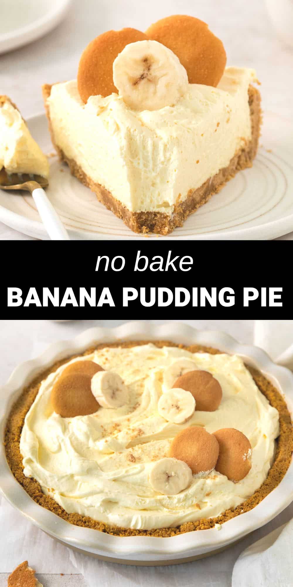 This recipe makes the creamiest, dreamiest Banana Pudding Pie that will have you drooling from the moment you start making it until the very last bite. With a fluffy pudding filling, infused with delicious banana flavor and a homemade, golden brown graham cracker crust, it's the perfect dessert for any occasion.