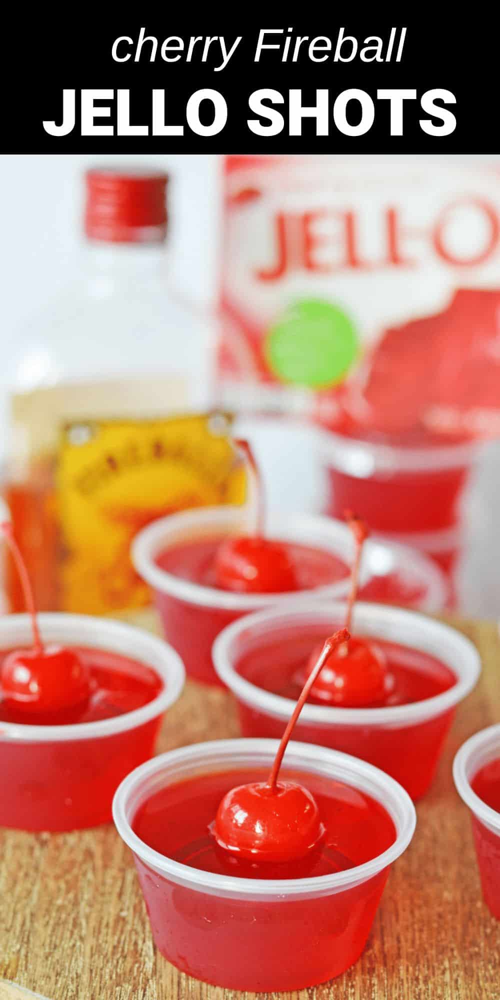 These fireball Jello shots are the perfect way to add some boozy fun to your next gathering. Cherry Jello and Fireball cinnamon whisky combine for a sweet and spicy treat that all your guests will love. With their vibrant red color and fun maraschino cherry garnish, they’re an eye-catching treat that’s sure to get plenty of attention.