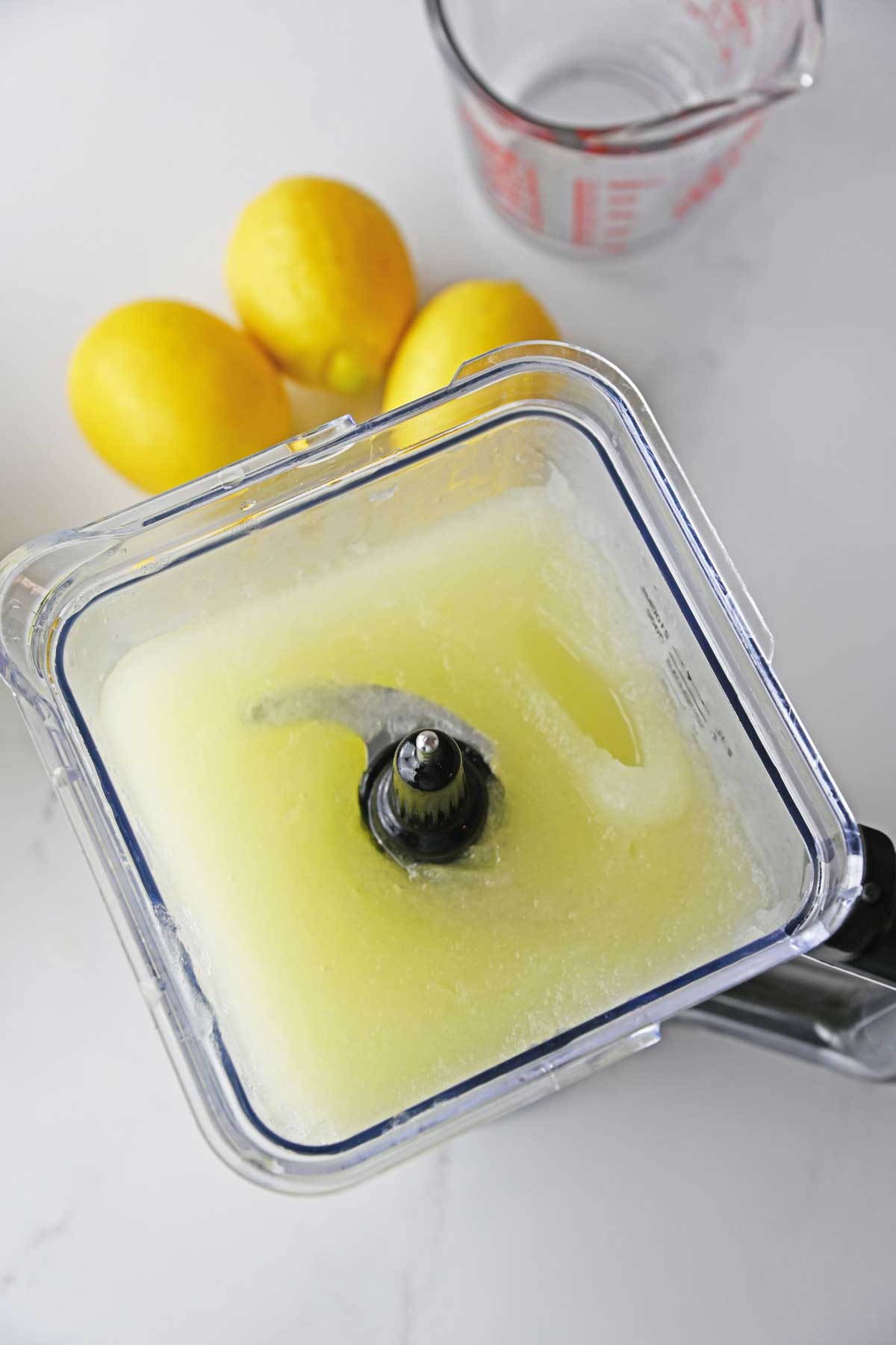 Perfectly made Lemonade Slushie