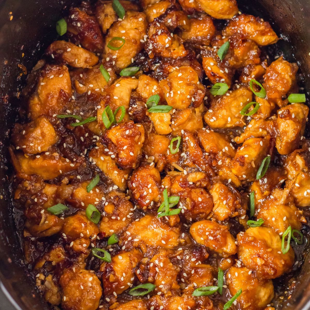 Easy Slow Cooker Orange Chicken - Balancing Motherhood