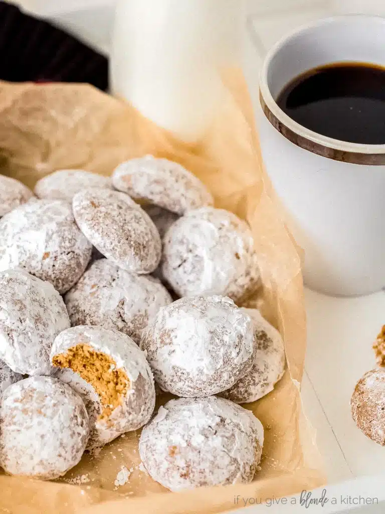 cookies with coffee