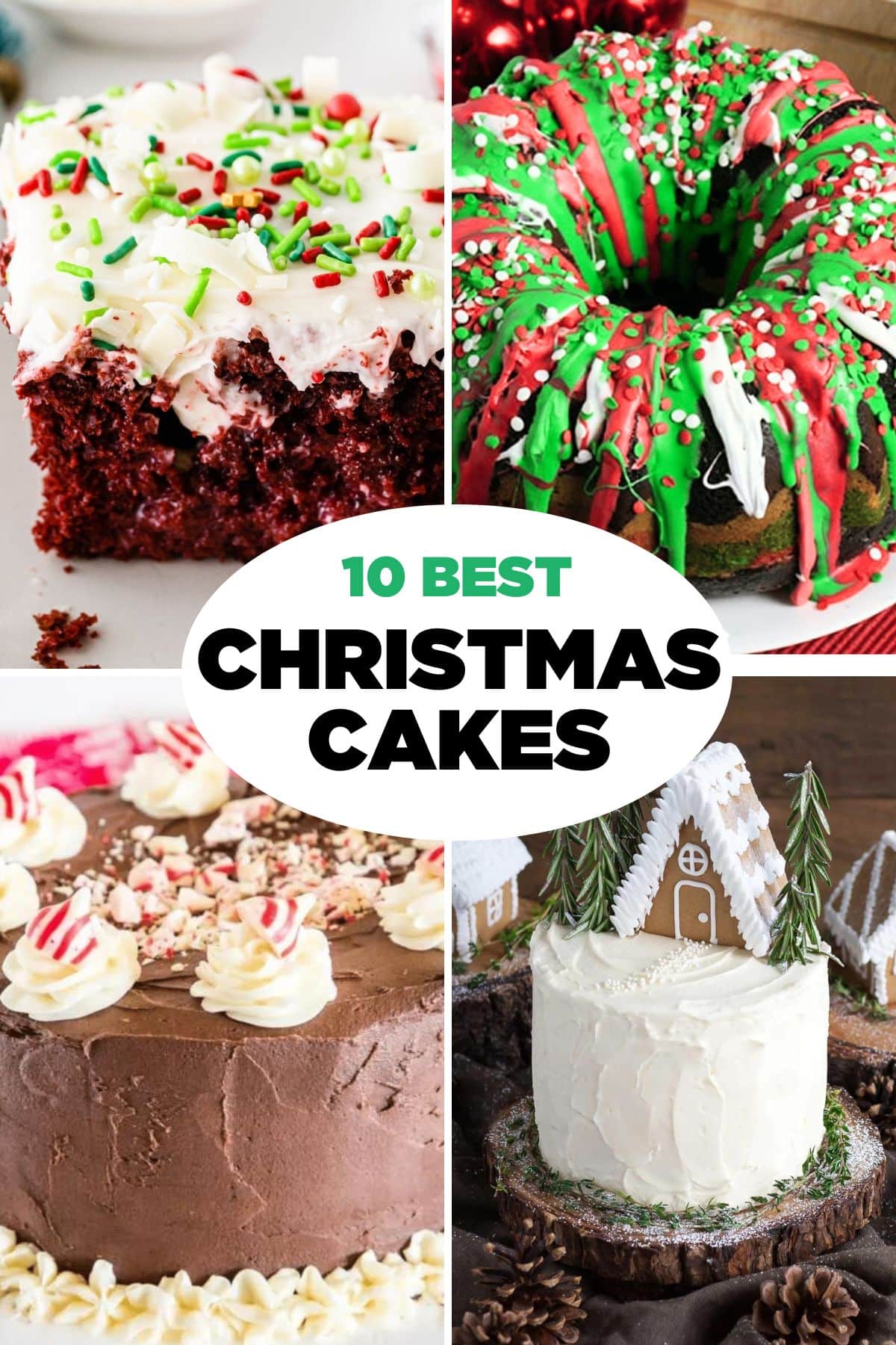 Top 10 Christmas cakes.